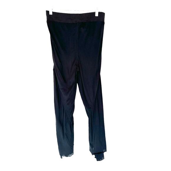 Intimately Free People Black Relaxed Pull On Beachy Straight Leg Pants Size XS - Picture 9 of 13